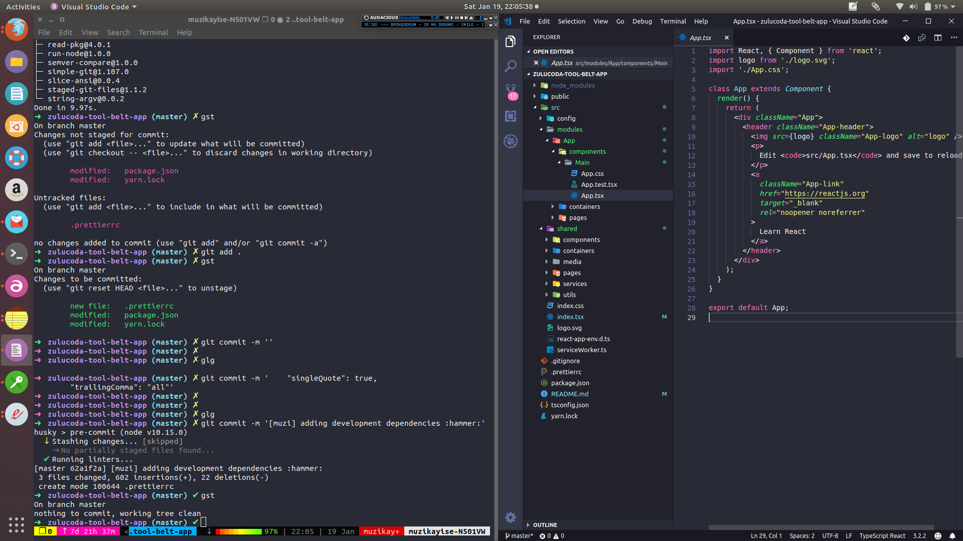 My Current Software Development Tool-belt / workflow (zulucoda)